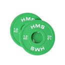 CBRS10 OLYMPIC PLATE 2 x 1.0 KG HMS
