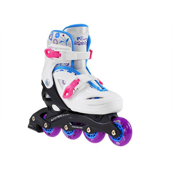 NJ/NA0321 A WHITE SIZE L (36-40) NILS EXTREME ROLLER SKATES