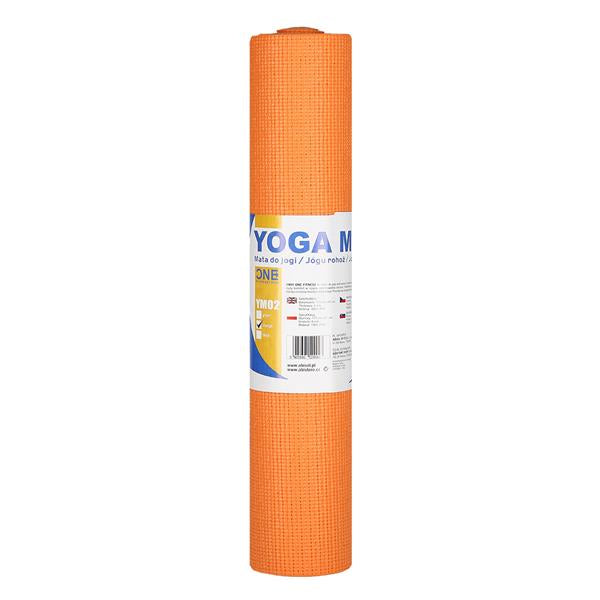 YM02 ORANGE ONE FITNESS YOGA MAT