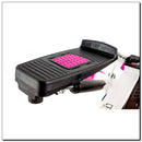 S3085 PINK AND WHITE STEPPER WITH MOVABLE ARMS AND HMS CABLES