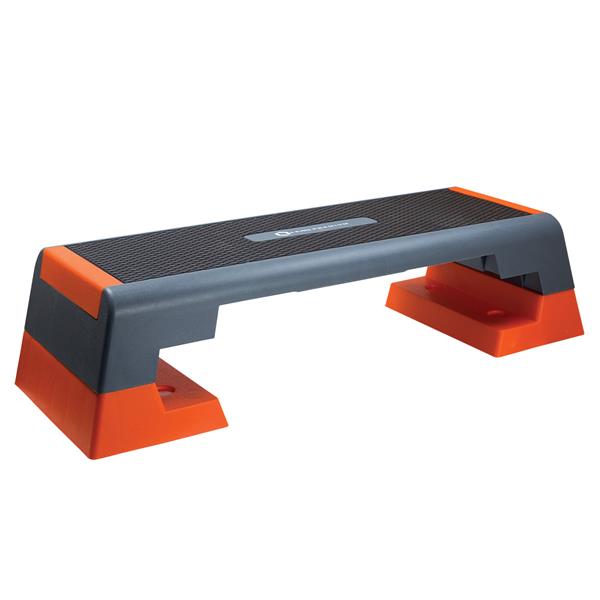 AS007 BLACK/ORANGE AEROBICS STEP HMS PREMIUM