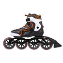 NA1060 S BLACK-ORANGE SIZE 42 NILS EXTREME INLINE SKATES