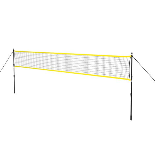NT310 BADMINTONOVÁ SÍŤ S TELESKOPICKÝMI STOJKY 600x60cm + PLNÉ KRYTÍ NILS