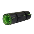 YM06 GREEN-BLACK HMS PREMIUM YOGA MAT