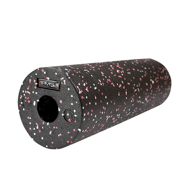 FS115 ČERNO-ČERVENÉ TEČKY 45CM FITNESS ROLER HMS