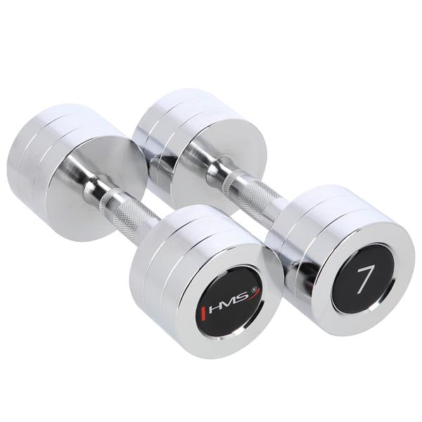 CHD07 CHROME DUMBBELLS (2 pcs.) HMS