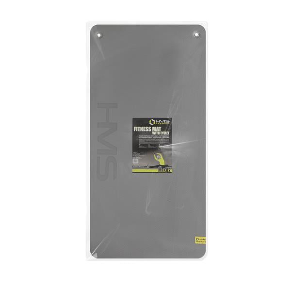 MFK02 GRAY-BLACK CLUB FITNESS MAT WITH HOLES HMS PREMIUM