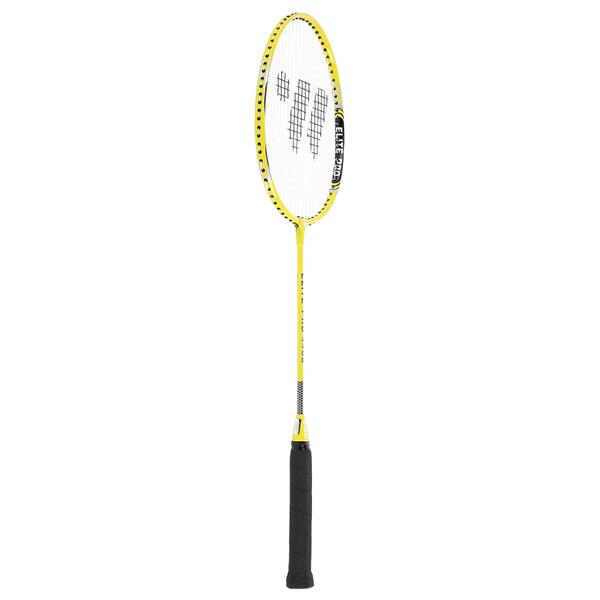ALUMTEC 4466 BADMINTON RACKET SET YELLOW 2PCS + SHUTTLES 3PCS + NET + WISH LINES