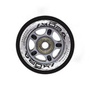 PU 76x24 82A BLACK (4 pcs.) + ABEC-9 (8 pcs.) NILS EXTREME SET