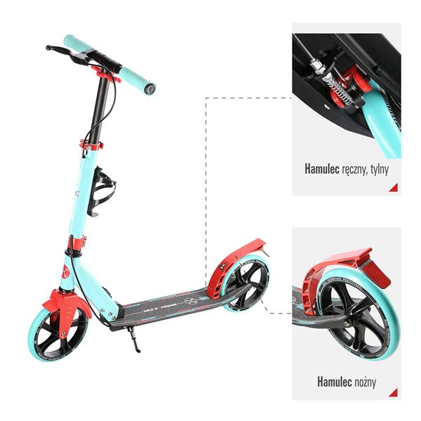 HM2170 MINT-RED SCOOTER NILS EXTREME