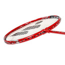 ALUMTEC 5566 BADMINTON SET RED 2PCS + SHUTTLES 3PCS + NET + WISH LINES