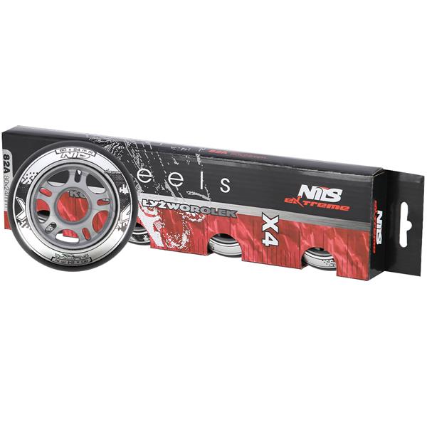 PU 80x24 82A ČERNÁ N KOLA (4 ks) NILS EXTREME