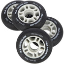 PU 76x24 82A BLACK MATT WHEELS (4 pcs.) NILS EXTREME