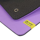 MFK01 VIOLET- BLACK CLUB FITNESS MAT WITH HOLES HMS PREMIUM