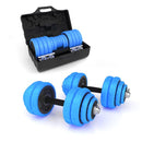 SGG30 RUBBER-COATED DUMBBELLS IN 30KG HMS CASE