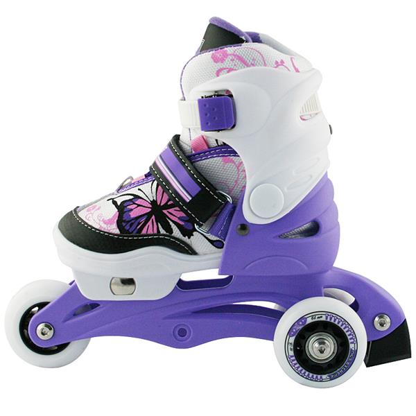 NJ9128 A FIALOVÉ VELIKOST S (30-33) INLINE BRUSLÍ NILS EXTREME