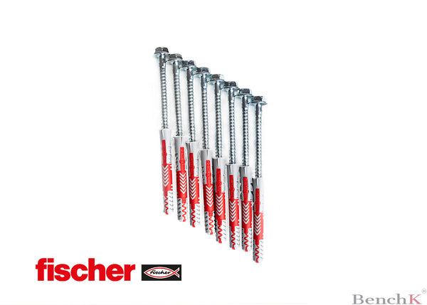 Produkty Kołki rozporowe Fischer 10×80 z wkrętami do drabinek BenchK