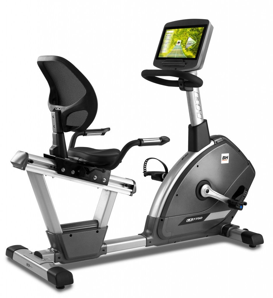 BH Fitness LK7750 16" SmartFocus H775 Electromagnetic Recumbent Bike