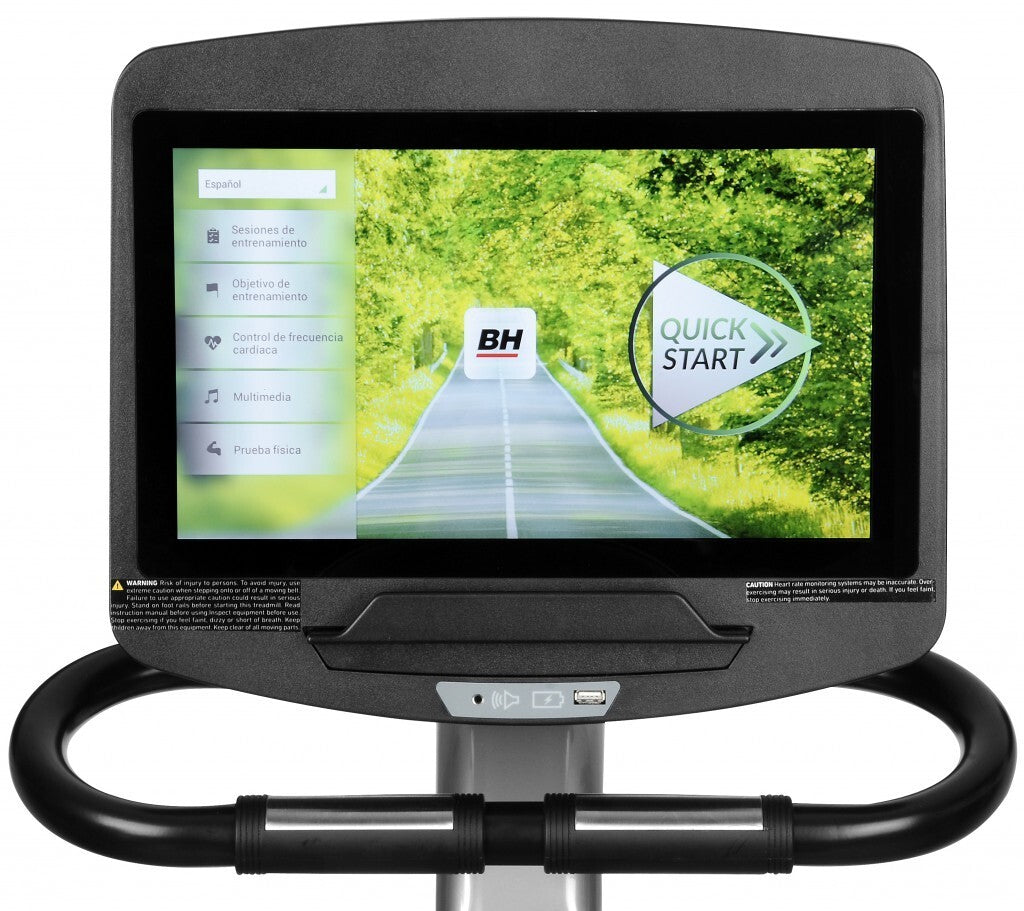 Electromagnetic Exercise Bike SK8000 16" SmartFocus H800 BH Fitness