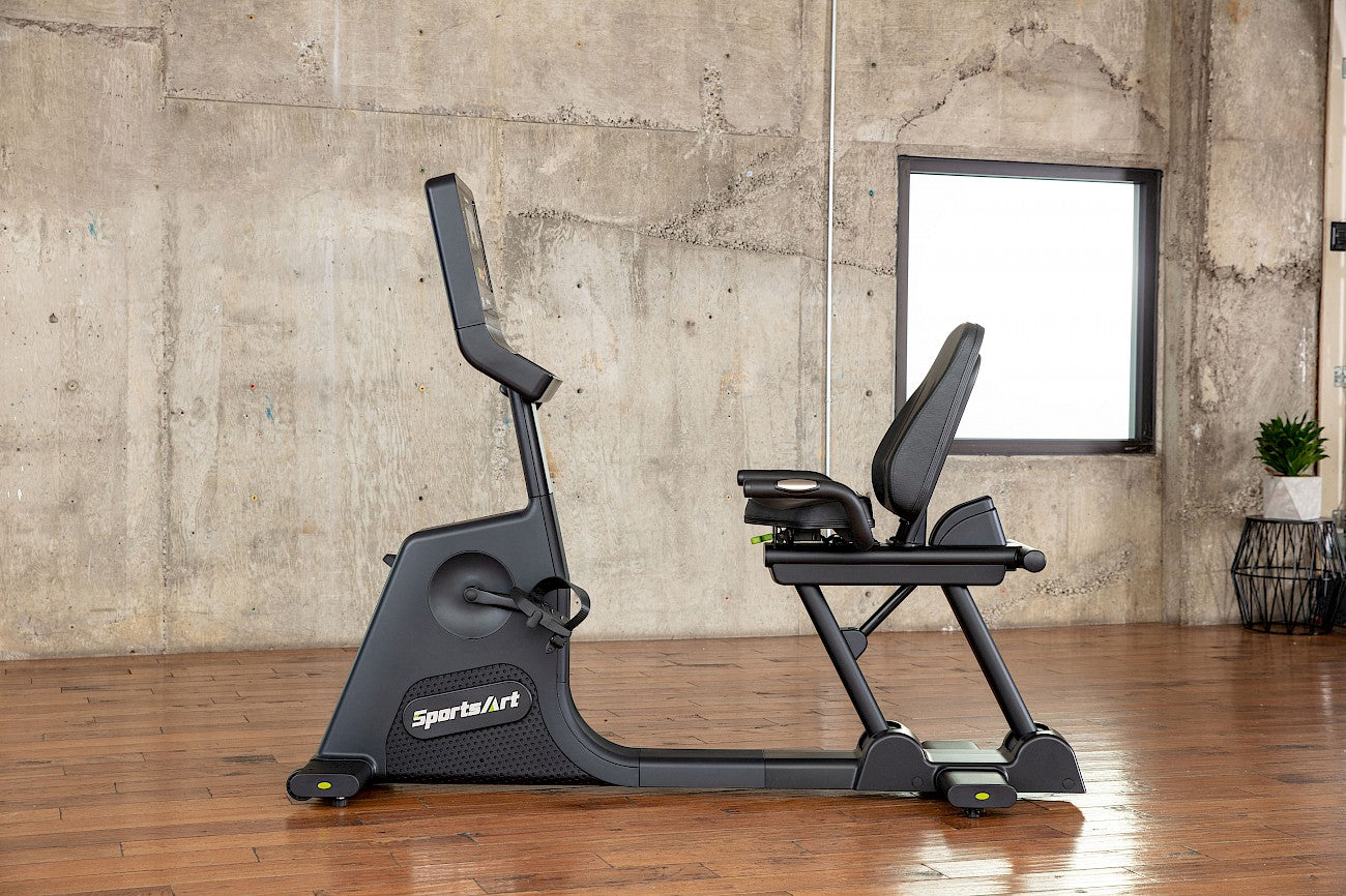Rower poziomy SportsArt C573R LED DISPLAY