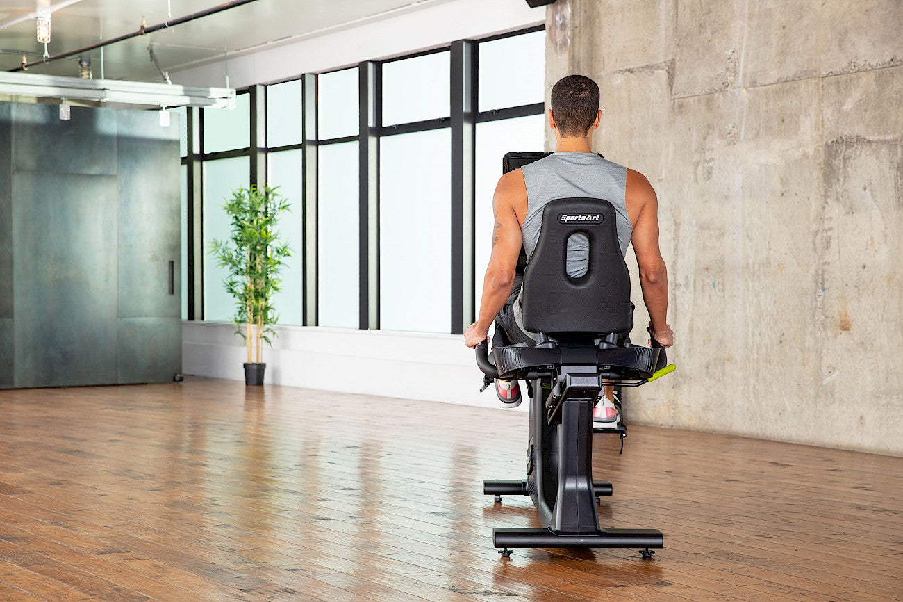 Rower poziomy SportsArt C574R LED DISPLAY