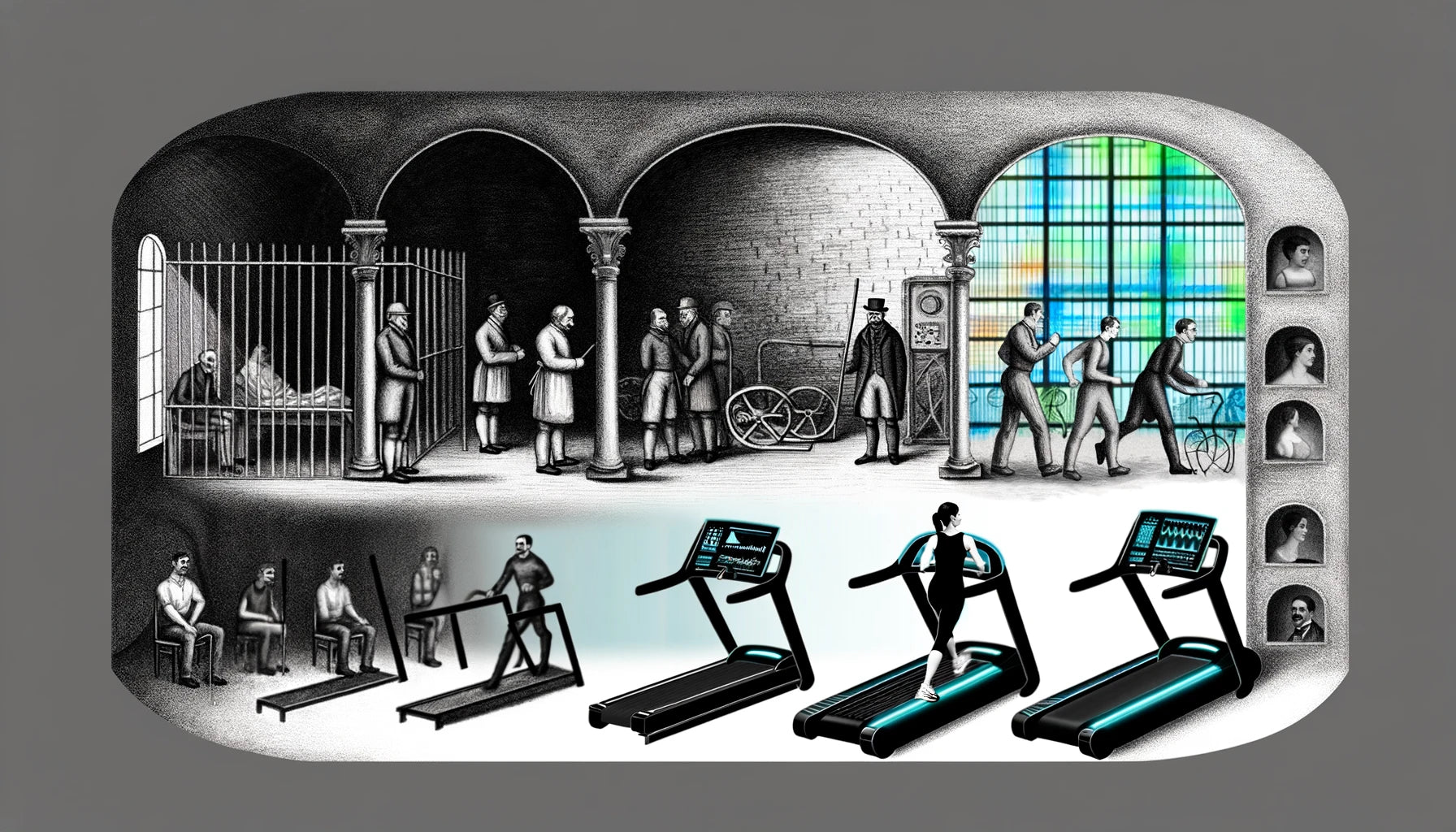 Historia - geneza powstania bieżni treningowej