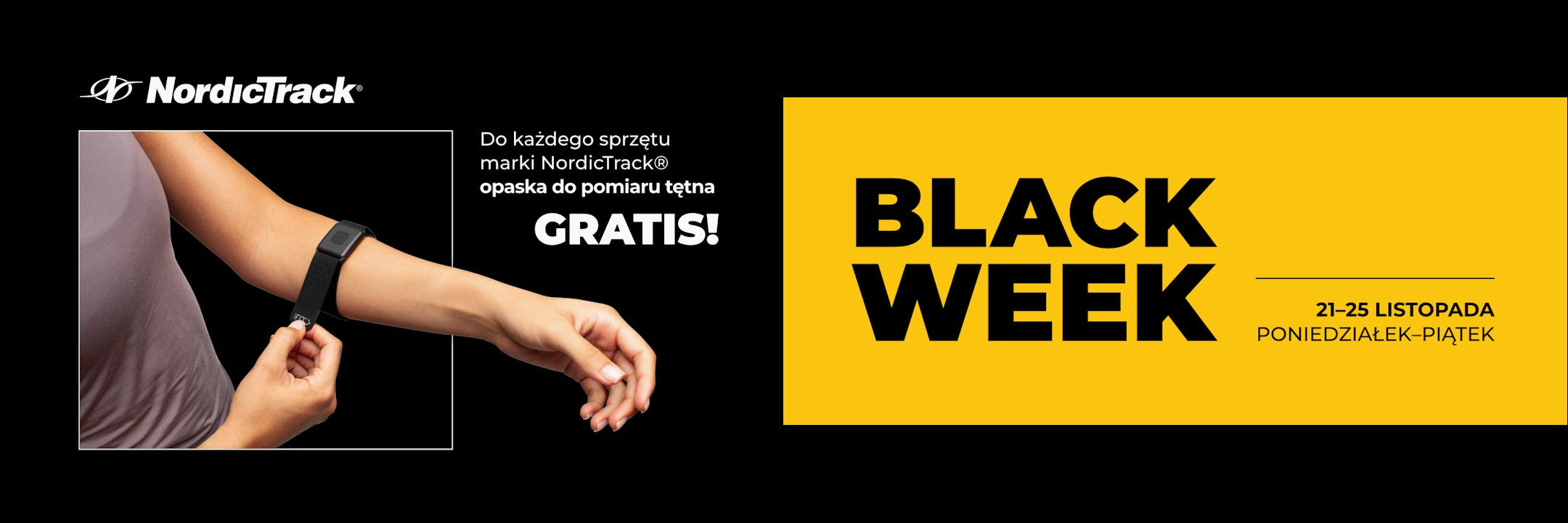 Promocja Black Week - NordicTrack