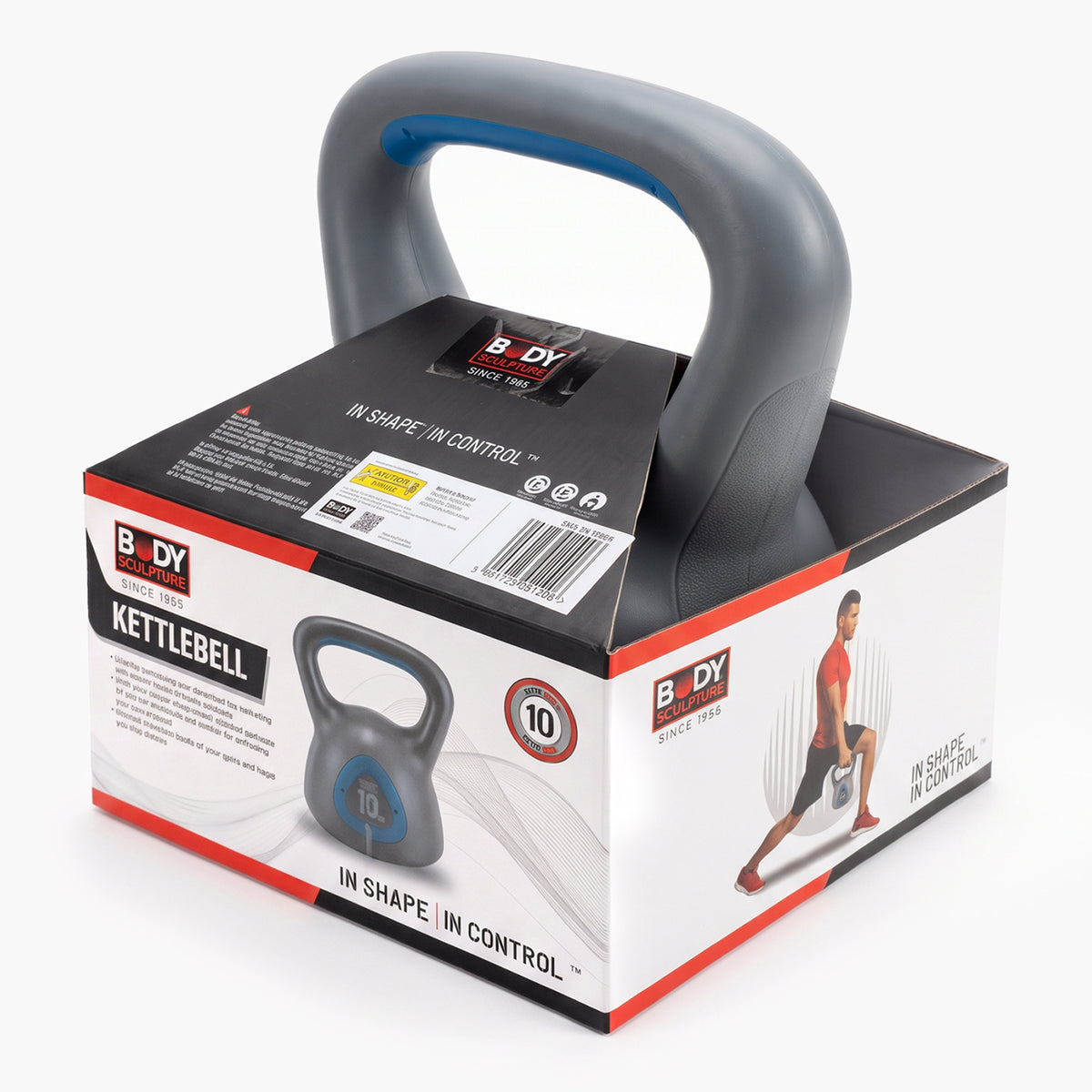 BODY SCULPTURE ODWAŻNIK KETTLEBELL BW 118 10 KG