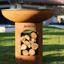 BONFEU PALENISKO OGRODOWE BONBIZA XL OPEN RDZAWE