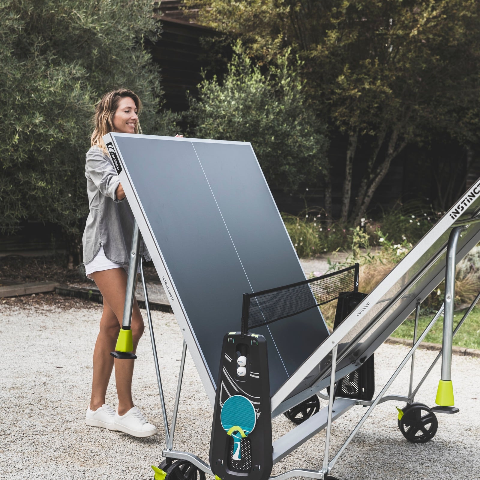 Cornilleau Instinct Outdoor Stół tenisowy szary