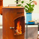 BONFEU GARDEN FIREPLACE BONGIANO SP RUST 