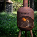 BONFEU GARDEN FIREPLACE BONSOLO RUST 