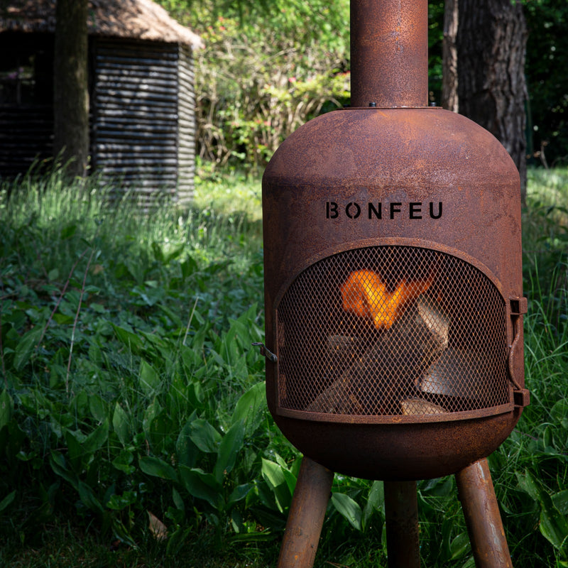 Zahradní krb Bonfeu Bonsolo Rust 