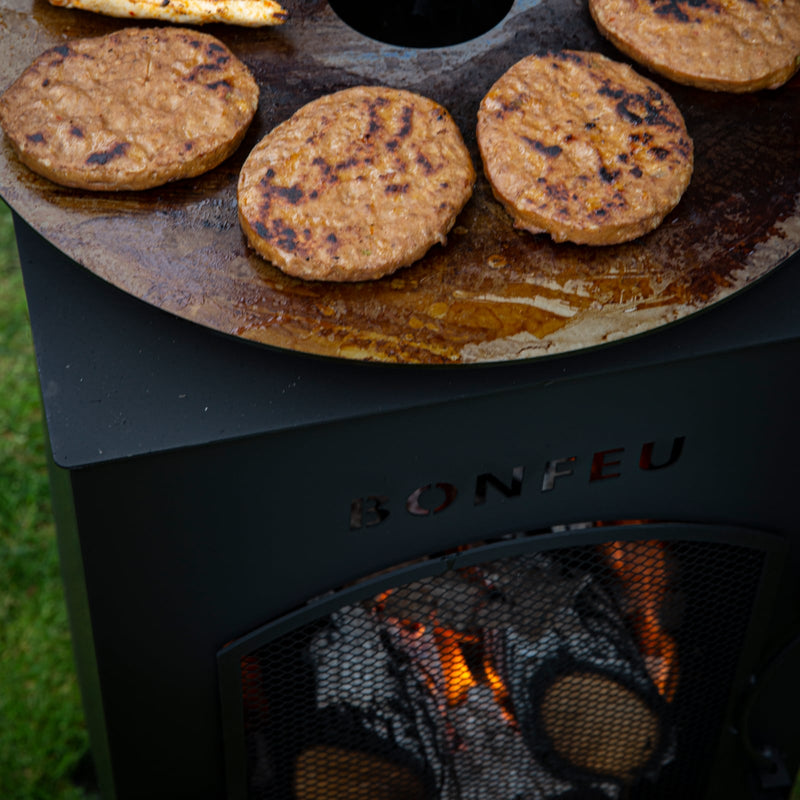 BONFEU GARDEN FIREPLACE BONCARRÉ RUST 