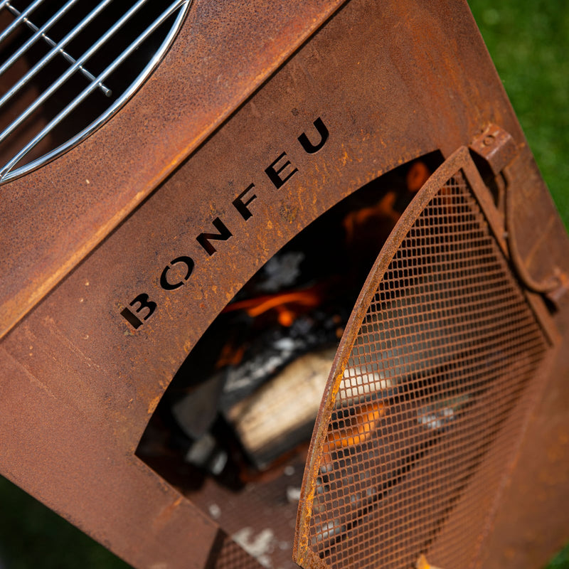 BONFEU GARDEN FIREPLACE BONCARRÉ RUST 