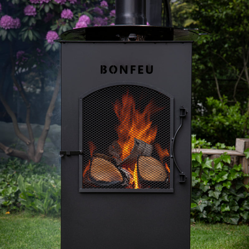 BONFEU GARDEN FIREPLACE BONCARRÉ BLACK 