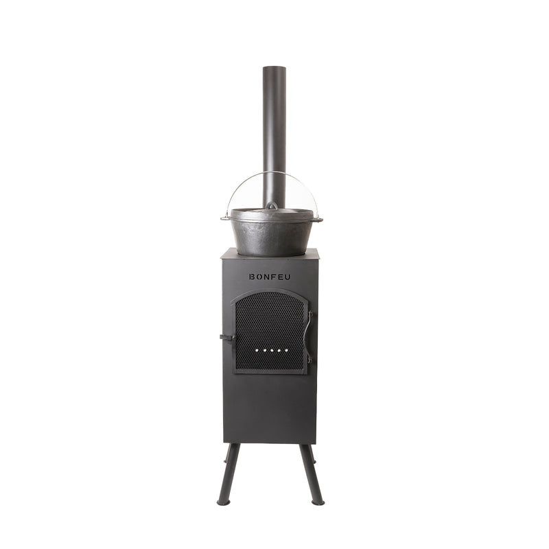 BONFEU GARDEN FIREPLACE BONCARRÉ BLACK 