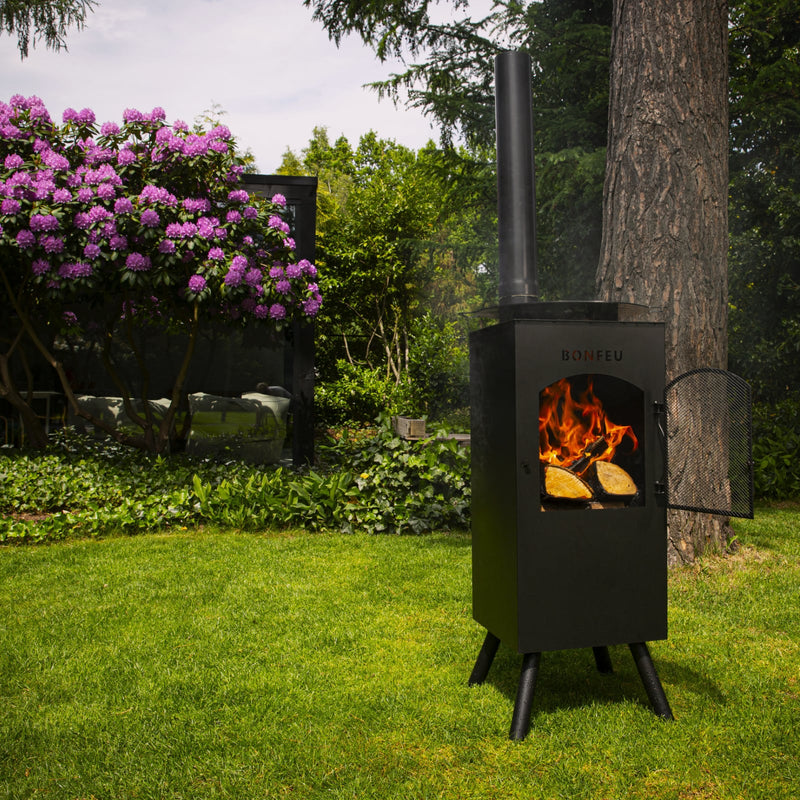 BONFEU GARDEN FIREPLACE BONCARRÉ BLACK 