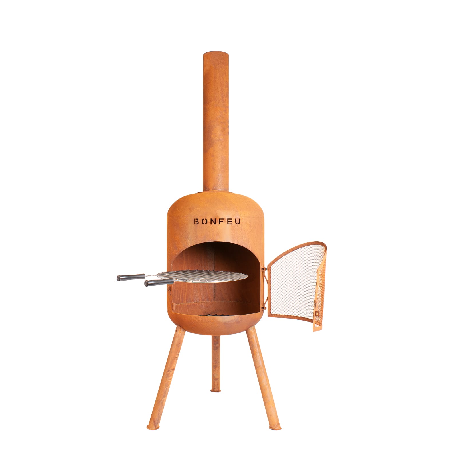 BONFEU GARDEN FIREPLACE BONBONO RUST 