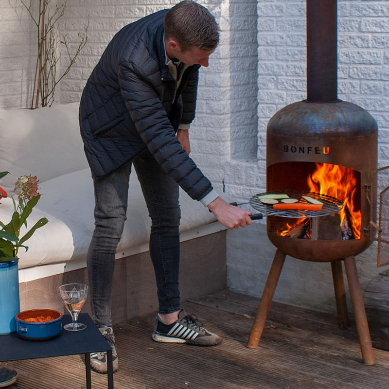 BONFEU GARDEN FIREPLACE BONBONO RUST 