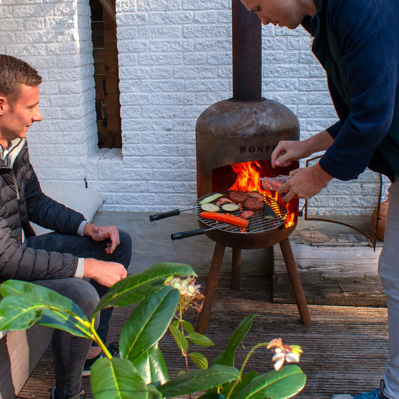 BONFEU GARDEN FIREPLACE BONBONO RUST 