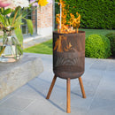 BONFEU GARDEN FIREPLACE BASKET BONVES 45 BLACK 