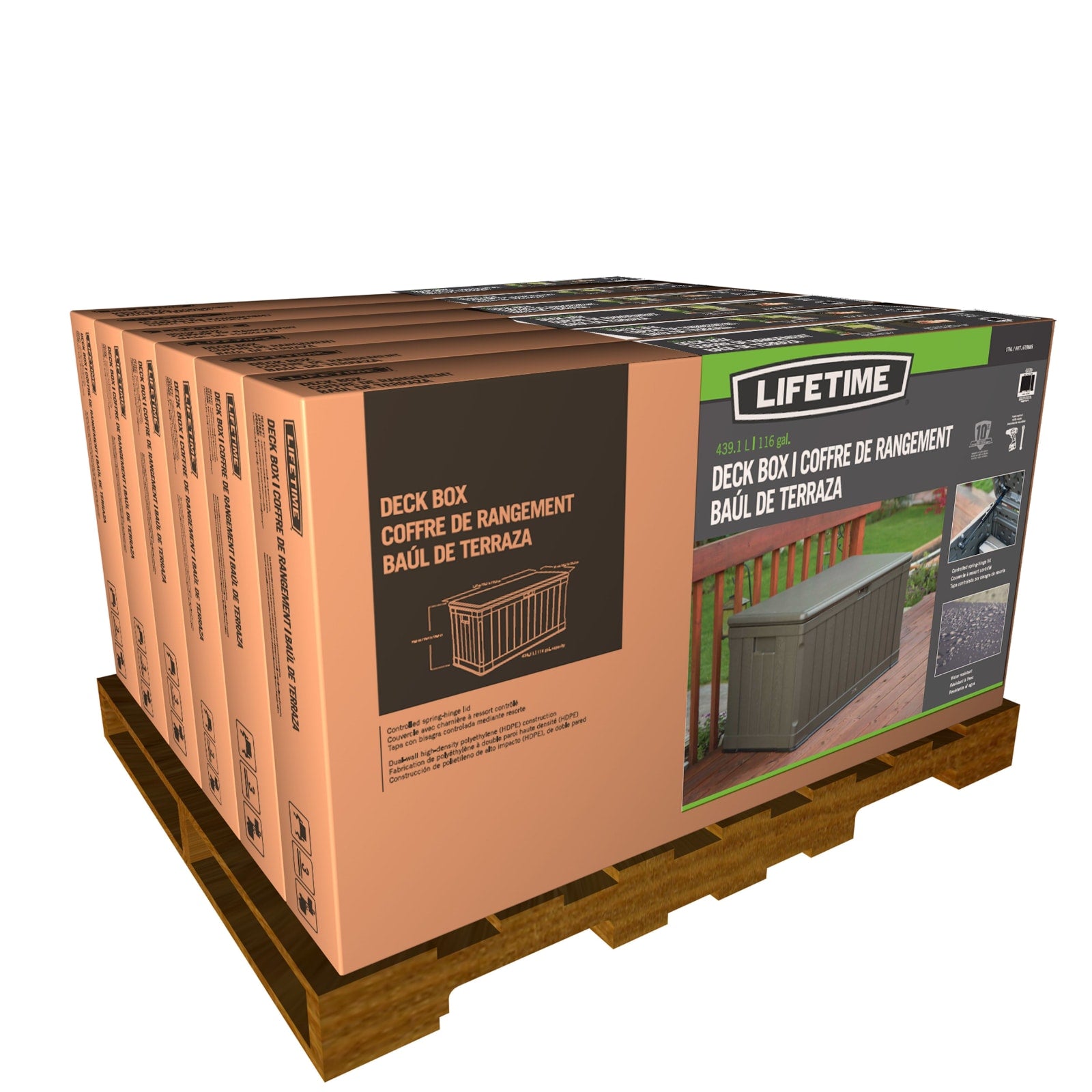 DOŽIVOTNÍ ZAHRADNÍ BOX PREMIUM 439 L 60089