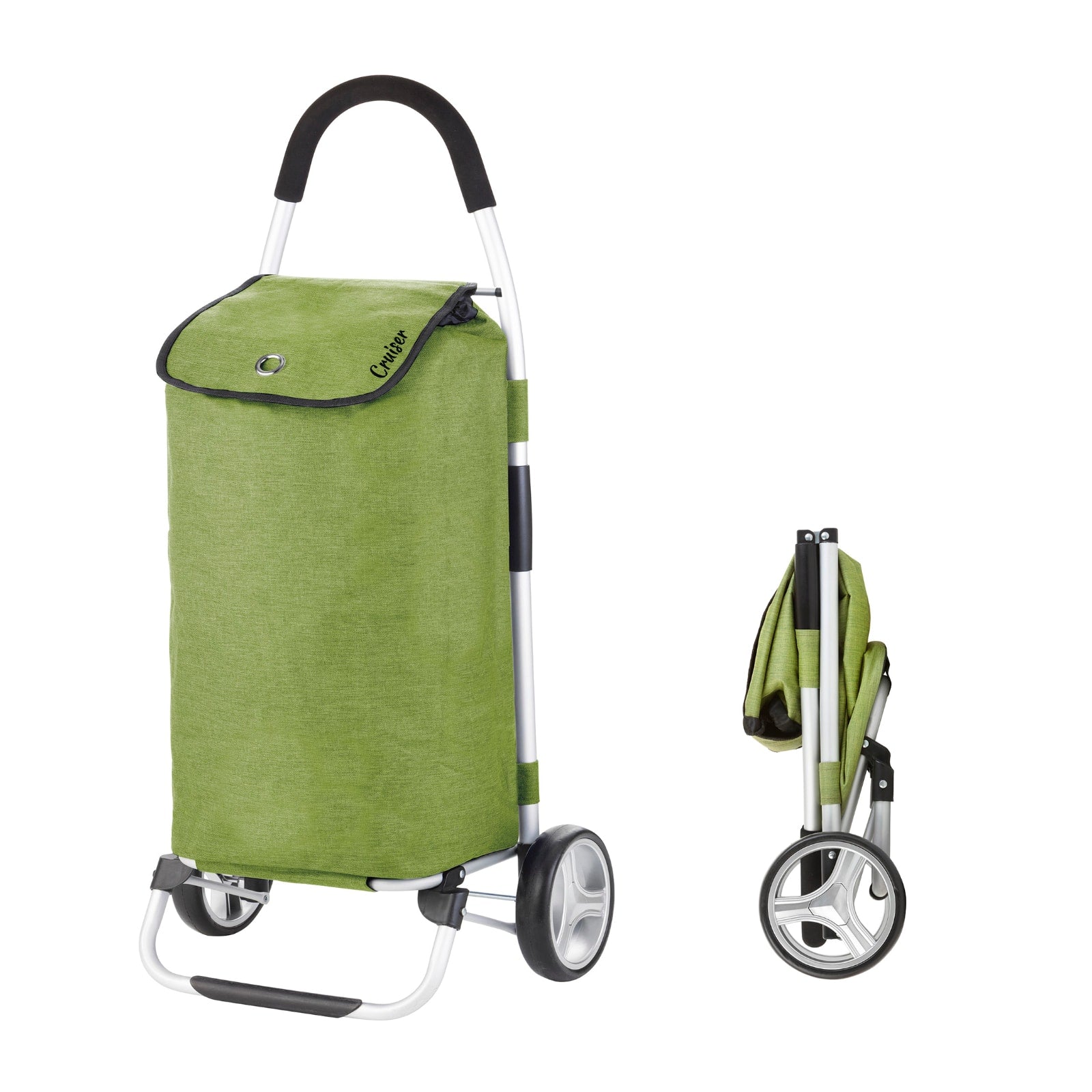 Skládací nákupní vozík Cruiser Classic Green Premium 650068 