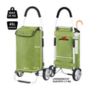 Skládací nákupní vozík Cruiser Classic Green Premium 650068 