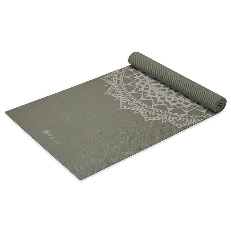 GAIAM YOGA MAT OLIVE MARRAKESH 5MM 65369