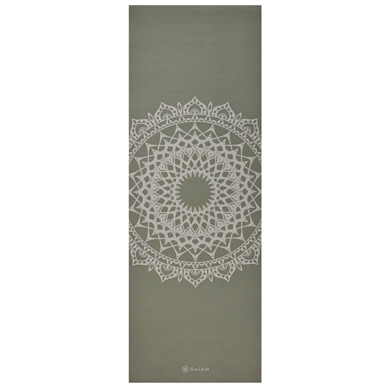 GAIAM YOGA MAT OLIVE MARRAKESH 5MM 65369