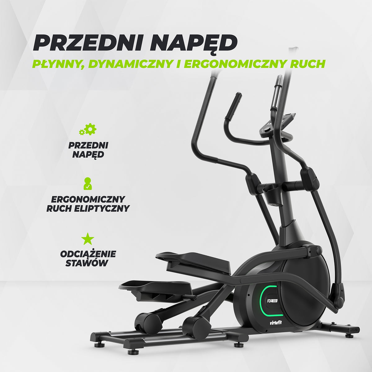 VIRTUFIT ROWER ELIPTYCZNY FDR300i