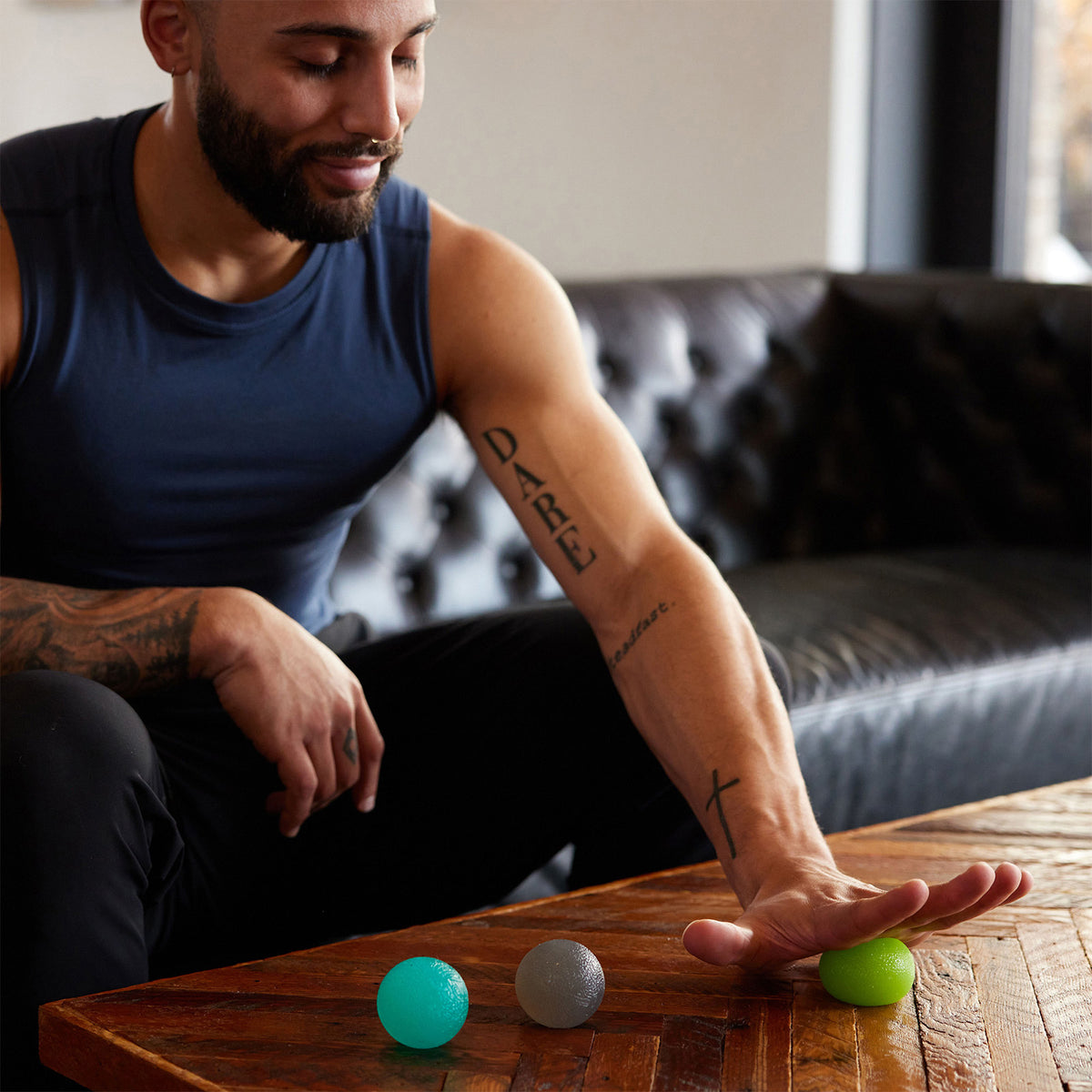 GAIAM ZESTAW PIŁEK DO ĆWICZEŃ DŁONI 58276
