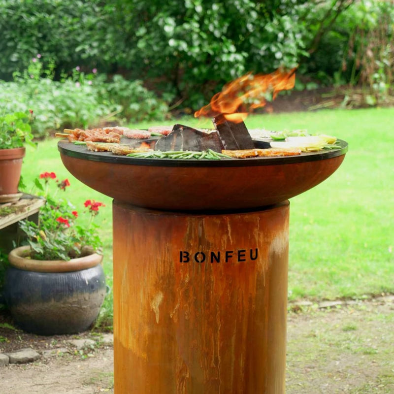 BONFEU GARDEN FIREPLACE BONBIZA RUST 